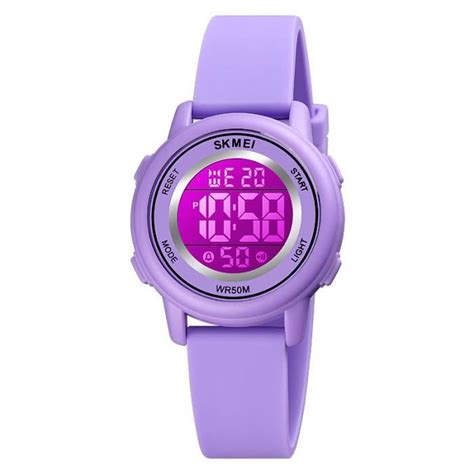 Sharphy Montre Enfant Fille Led Num Rique Lumi Res De Fond Color Es