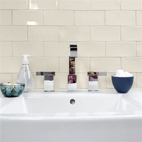 Lancaster Vanilla X Polished Ceramic Tile Tilebar