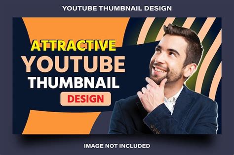 Premium Vector Free Vector Youtube Thumbnail Design Template