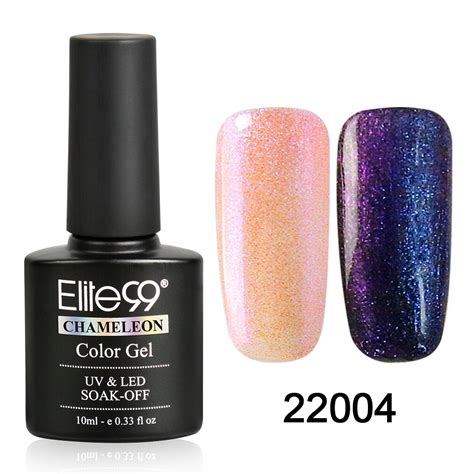 Elite99 10ml Chameleon Gel Nail Polish Black Base Needed Gel Polish