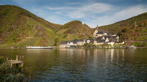 Beilstein on Moselle River, Germany, Europe Editorial Stock Image ...