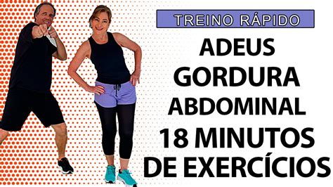 💪 Adeus Gordura Abdominal Com 18 Minutos De Treino Aeróbico Completo