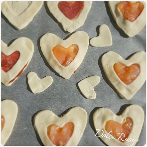 Dolce Rosy Cuoricini Di Pasta Sfoglia