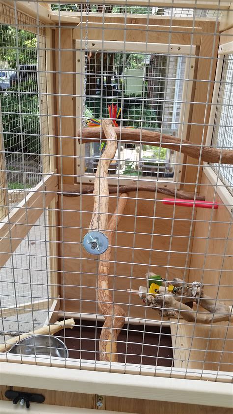 Custom Indoor And Outdoor Walk In Bird Aviaries