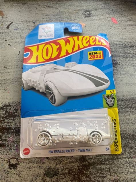 HW Braille Racer Twin Mill In 2024 Hot Wheels Wheel Logo Car Collection
