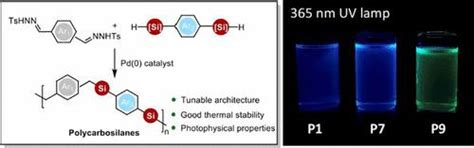 钯催化双 N 甲苯磺酰腙和双甲硅烷基芳基的交叉偶联聚合：聚碳硅烷合成的新途径macromolecules X Mol