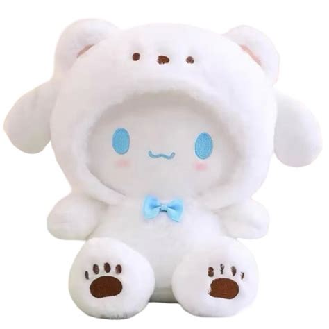 Cinnamoroll Pelucia - Urso My Melody Cinnamoroll Pelúcia Sanrio Kuromi Hello Kitty Anime 25cm ...