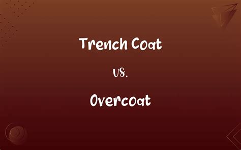 Trench Coat Vs Overcoat Know The Difference