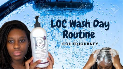 Loc Wash Day Routine Long Moisturized Locs YouTube