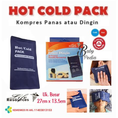 Jual Hot Cold Pack Gell Alat Kompres Gel Panas Dingin Bantal Panas Dingin Besar Resources