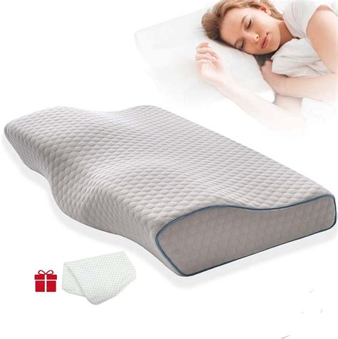 HOOSUFU Almohada Memory Foam Almohada Ortopedica Cervical Almohada