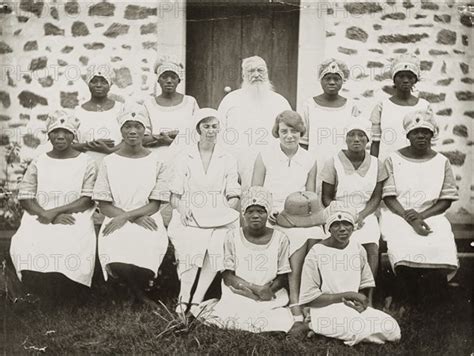 Medical Staff At The Sacred Heart Hospital Nigerian And European