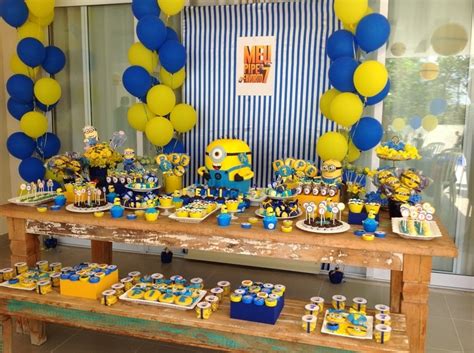 Festa Minions Ideias de Decoração Dicas e Vídeos de Passo a Passo