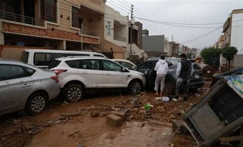 بالصور مقتل 11 شخصا على الأقل جرّاء فيضانات ضربت أربيل شمال العراق