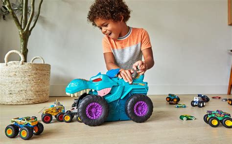 Hot Wheels Monster Truck Car Chompin Mega Wrex ToyChamp