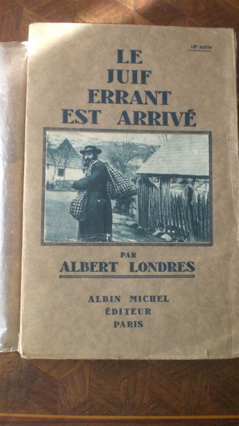 Le Juif errant est arrivé by LONDRES Albert Bon Couverture souple