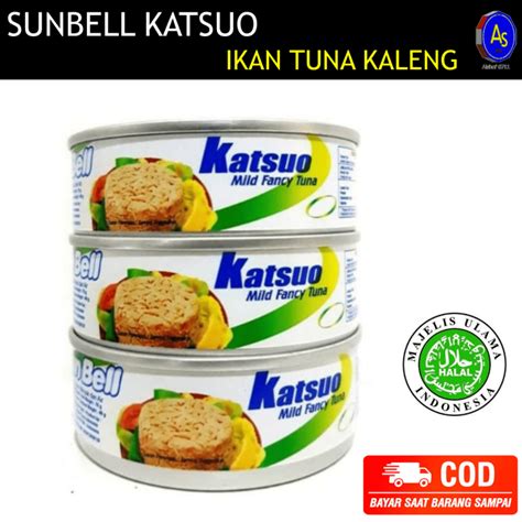 Ikan Tuna Kaleng Deho Sunbell Katsuo Amisan Umpan Mancing Lazada