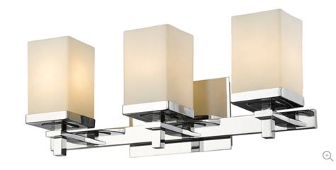 Golden Maddox Light Bathroom Vanity Light In Chrome Transitional