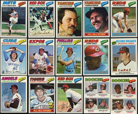 Lot Detail 1977 Topps Baseball Complete Set