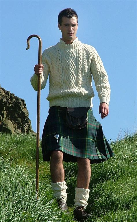 Irish Fashion Scottish Fashion Mens Fashion Scottish Outfit