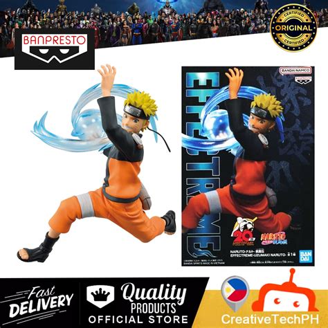 Authentic Banpresto Uzumaki Naruto Effectreme Th Anniversary Figure