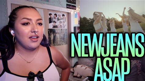 Newjeans Asap Mv Reaction Youtube