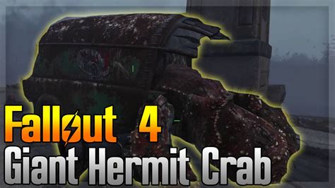 Fallout 4 Far Harbor Giant Hermit Crab Random Encounter Far Harbor