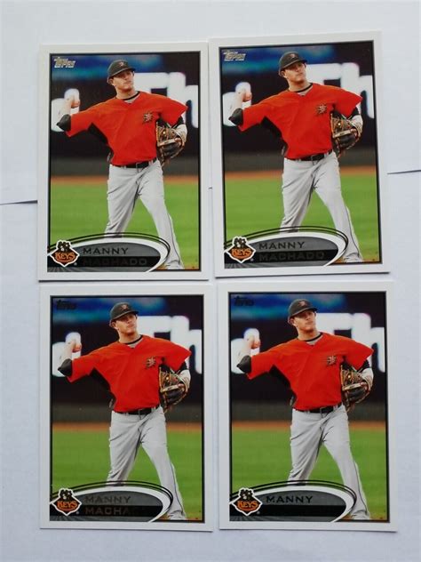 Manny Machado Topps Pro Debut Prospect Rookie Card Lot Orioles