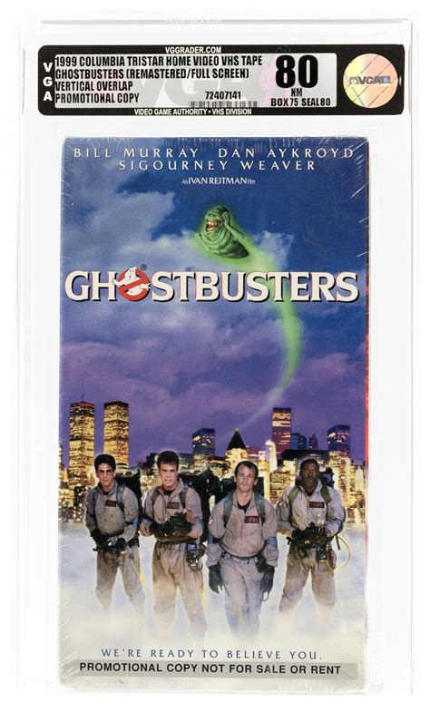 Hake's - GHOSTBUSTERS 1999 COLUMBIA TRISTAR HOME VIDEO VHS TAPE VGA 80 ...