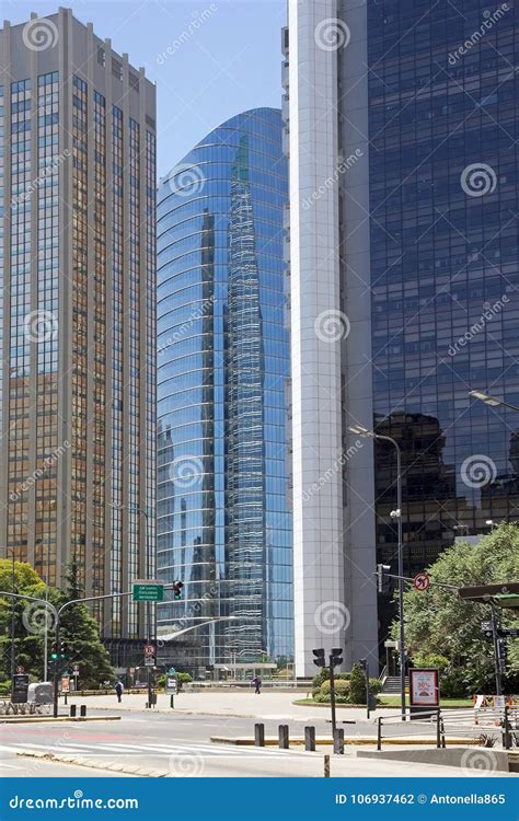 Retiro Business District in Buenos Aires, Argentina Editorial Photography - Image of place ...