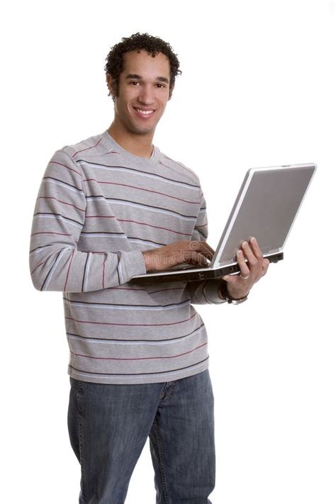 Laptop Man stock photo. Image of computer, young, teenager - 1756516