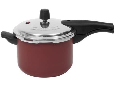 Panela De Pressão Tramontina - Panela de Pressão Tramontina Vancouver Alumínio 4,5L Vermelho - Panelas ...