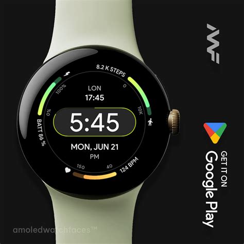 Updated Wear Os Watch Face Is Available On Play Store Dadam38 Analog Watch Face Rgalaxygear