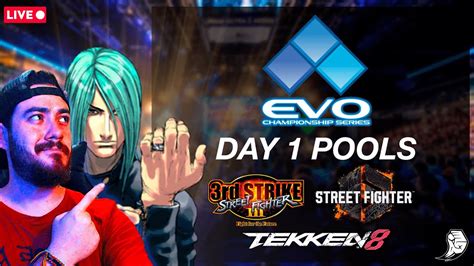 EVO 2024 SF6 TEKKEN 8 Y SF3 Pools YouTube