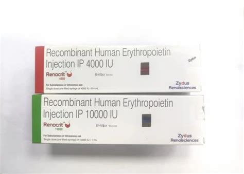 Renocrit Iu Injection Prescription Intas Pharmaceuticals Ltd At