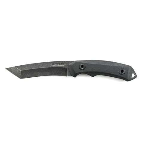 Imperial Schrade® SCHF11 - Re-Curve Tanto Fixed Blade Knife with Sheath ...