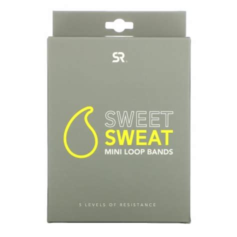 Sweet Sweat Mini Loop Resistance Bands Set Of Exercise Hip Booty