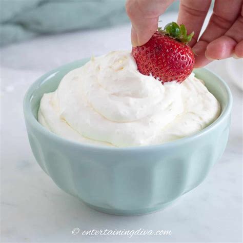 Fluffy Cream Cheese Fruit Dip Recipe