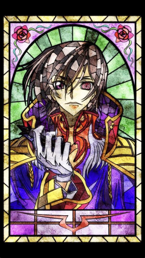 Stained Glass Lelouch Codegeass