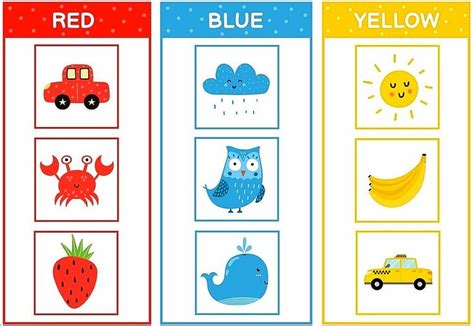 Primary Colors Sorting Activity for Toddlers