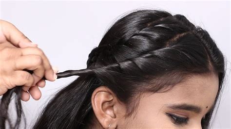 Latest Party Wear Hairstyle With Gown Beautiful Hairstyles For Partyparty Hairstyle Step By