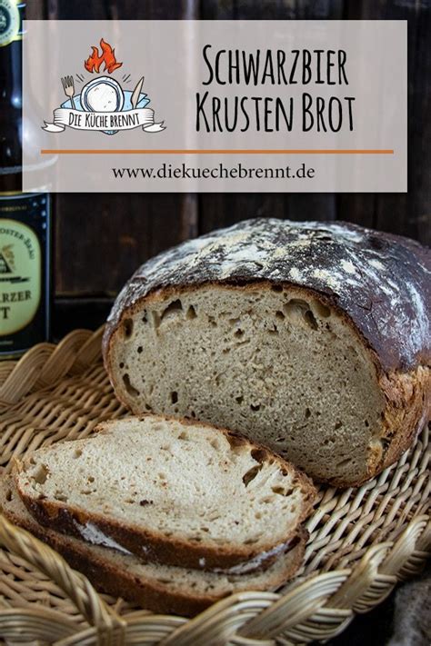 Knuspriges Schwarzbier Brot Rezept Brot Backen Mit Bier