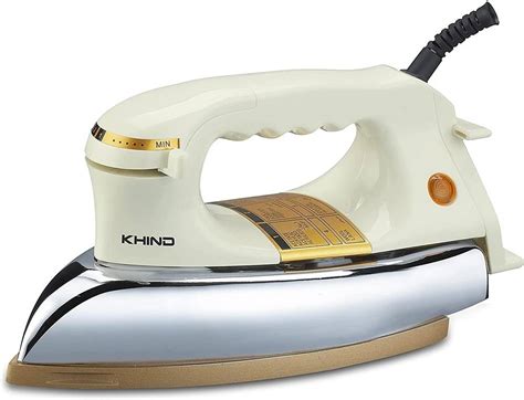 Khind Electric Dry Iron 1200w 20kg Heavy Weight Ceramic Coating