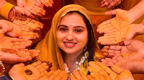 Haldi Ceremony 💛 Wedding Haldi Function Haldi Function Youtube