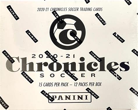 Panini Chronicles Soccer Value Pack Box India Ubuy