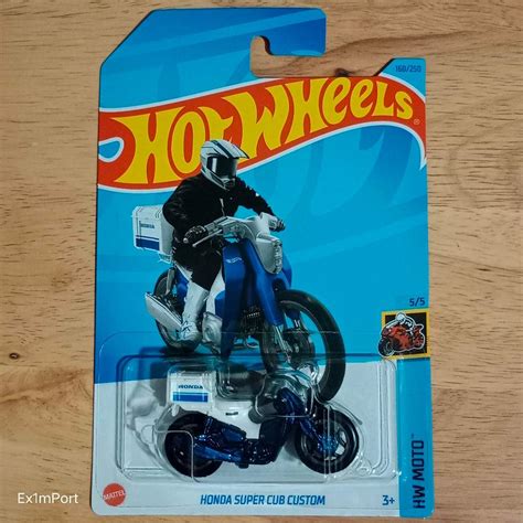 Hot Wheels Honda Super Cub Custom Shopee Malaysia