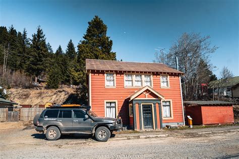 BC Ghost Town Gold Bridge Bralorne From Lillooet Overland Lady