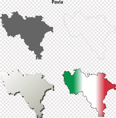 Conjunto De Mapa De Contorno Detallado En Blanco De Pav A Png Pngwing