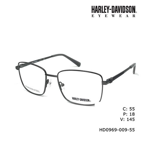 Harley Davidson Optical Matte Gunmetal Best Designers Inc