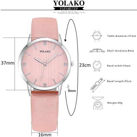 YOLAKO YK38 Women Quartz Watch Black